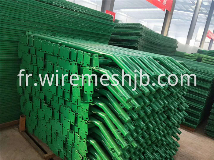 Green Welded Wire Mesh Fence